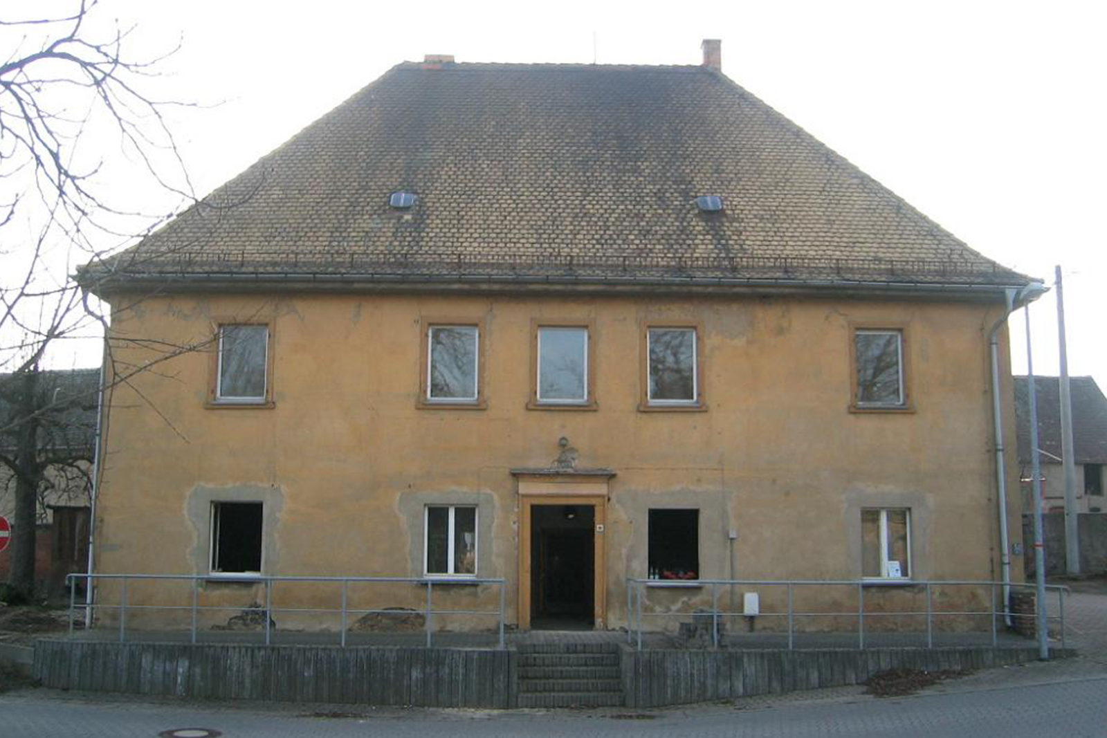 Umbau und Sanierung Baudenkmal Rentmeisterhaus in Püchau - Bestand vor der Sanierung