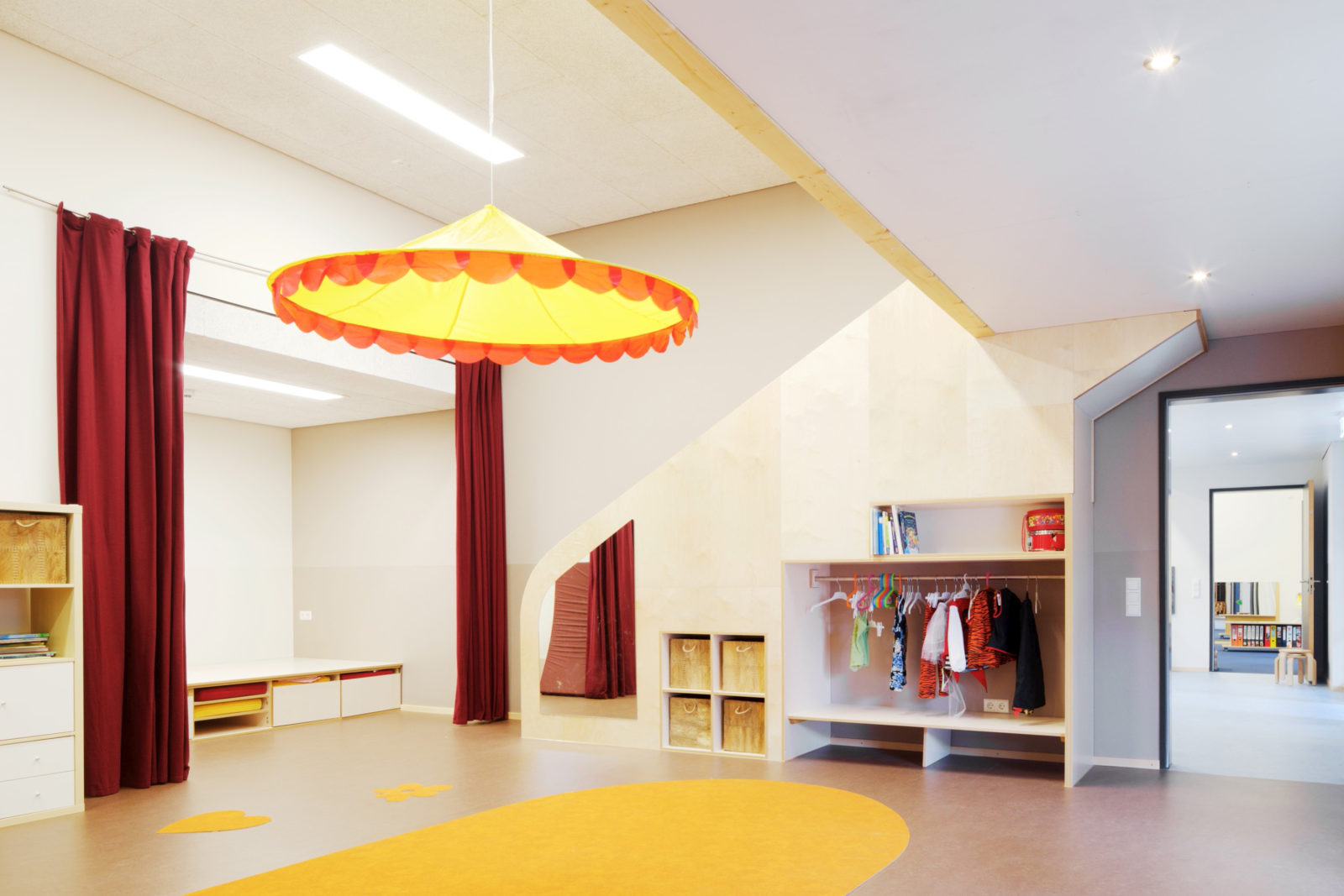 Neubau Kita Elsterstraße in Leipzig, Zentrum - Mehrzweckraum