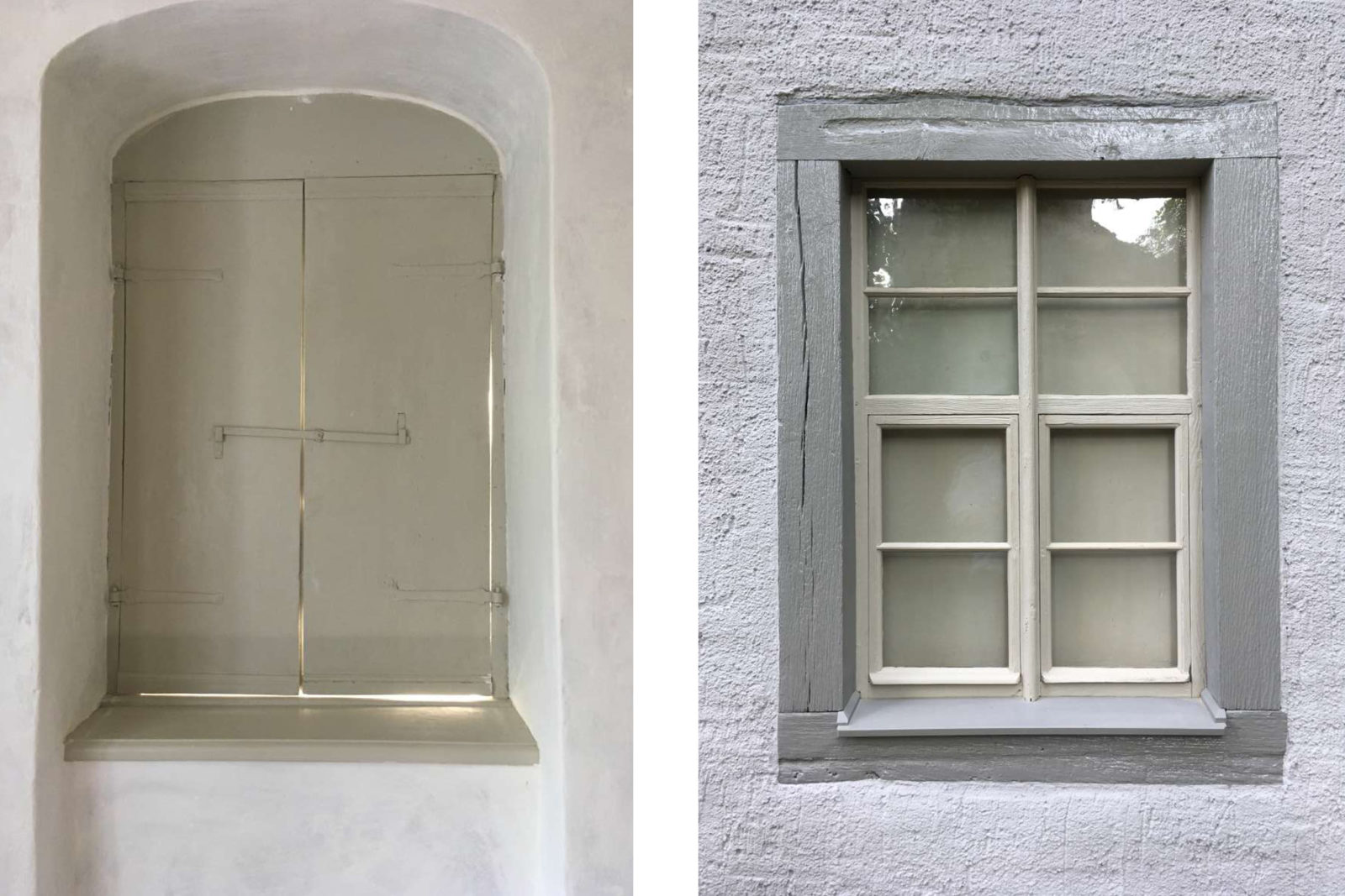 Sanierung Konfirmandenhaus Püchau - Fensterdetail