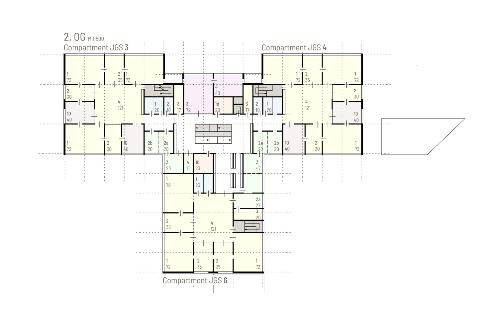 Neubau Schulcampus Rathenow - 2.OG